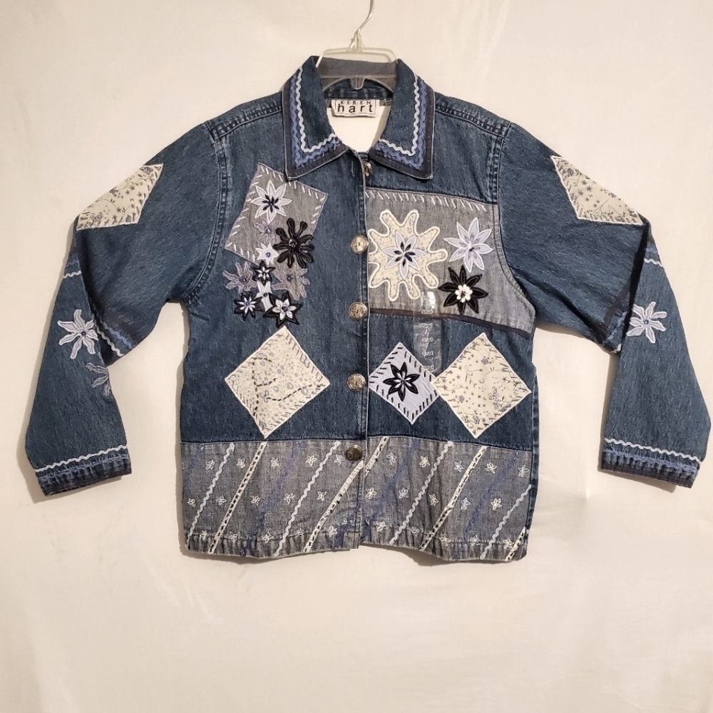 NWT! KEREN HART DENIM JACKET